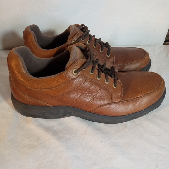 New Balance MD1700BR Mens Brown Leather Walking Shoes Mens Size 11.5 2E Wide - Picture 3 of 8